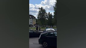 Vilniuje penkių automobilių avarija