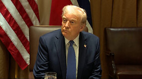 Donaldas Trumpas sako, kad turi savo terminą dėl taikos Ukrainoje