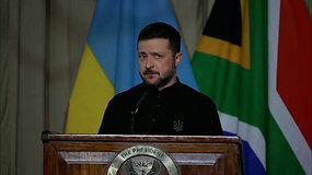Volodymyras Zelenskis: &bdquo;Rusija daro spaudimą JAV&ldquo;