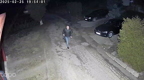 Ie&scaron;komas vairuotojas, apdaužęs kelis automobilius Kauno rajone
