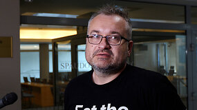 &Scaron;arūnas Černiauskas apsilankė Seime: &bdquo;Ar a&scaron; grožinis, ar a&scaron; pramoginis?&ldquo;
