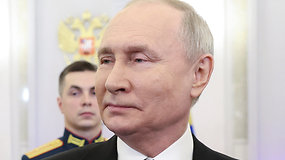Oficialu: V.Putinas kandidatuos į Rusijos prezidento postą