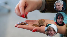 1 ir 2 centų monetas gyventojai vertina skirtingai: vieni tam turi taupyklę, kitiems plėšo pinigines