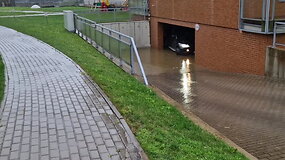 Vilniuje skęsta ir požeminiai garažai