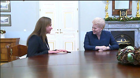 In memoriam: M.Vainiutės susitikimas su D.Grybauskaite 2016 m.