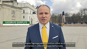 Giedrius Surplys, Lietuvos valstiečių ir žaliųjų sąjungos kandidatas į Europos Parlamentą: Kviečiame Lietuvos žmones tapti Europos sėkmės dalininkais