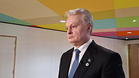 Gitanas Nausėda Prancūzijos vadovo branduolinio atgrasymo plėtros idėją vadina įdomia