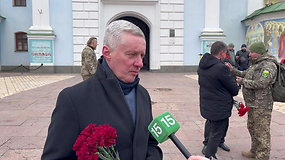 Ambasadorius Ukrainoje apie kare žuvusį lietuvį: „Tai nėra tik skambus žodis, Tadas yra didvyris ir Lietuvoje, ir Ukrainoje“