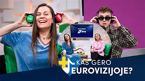 „Kas gero Eurovizijoje“ – J.Šeduikytė: du hitai ir kodėl Kroatijos pasirodymui – „ne“