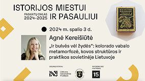 Agnės Kereišiūtės paskaita „Ir bulvės vėl žydės“: kolorado vabalo metamorfozė, kovos struktūros ir praktikos sovietinėje Lietuvoje“