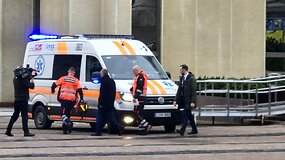 Medikai į ligoninę i&scaron;vežė Seimo Kultūros komiteto pirmininką Kęstutį Vilkauską sutrikus jo sveikatai