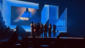 &bdquo;Žalgirio&ldquo; arenoje &ndash; sumai&scaron;tis, stabdomos M1 muzikos apdovanojimų repeticijos