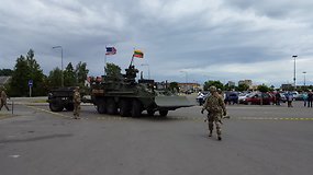 Per Lietuvą keliauja tūkstantis NATO karių 2 dalis