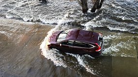 Rusnėje potvynio vanduo pasiekė pavojingą ribą