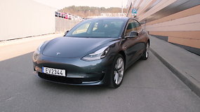 Pirmas įspūdis: „Tesla Model 3“