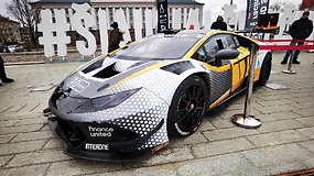 Komanda „Šiauliai-RD Signs“ pristatė lenktyninį „Lamborghini Huracan“