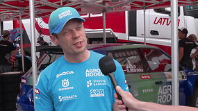 Vaidotas Žala: komentaras prie&scaron; startą Rally Žemaitija