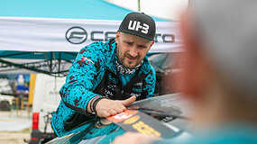 Pasiruo&scaron;imas startui Fenix Rally: CFMOTO komanda sutvarkė formalumus
