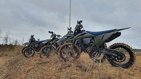 Balys Bardauskas į Ukrainą gabena dar 12 motociklų