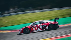 Spa 12 val. pusiaukelė: Juta Racing pilotas Julius Adomavičius apibendrino šeštadienio pasiekimus