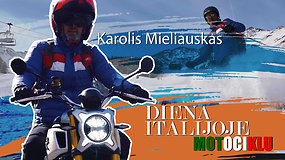 Diena Italijoje motociklu: Karolis Mieliauskas, penktoji laida
