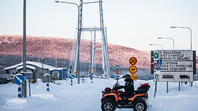 „Baltic to Arctic 2“: K.Mieliauskas motociklu išvažiavo į šiauriausią Europos tašką Nordkapą