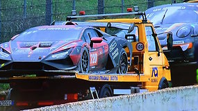 RD Signs Šiauliai komandos Lamborghini avarija Mugello trasoje