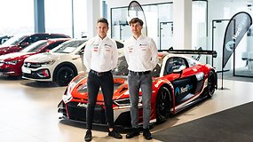 Jonas Karklys ir Jonas Gelžinis startuos labai pajėgiame ADAC GT Masters čempionate F1 trasose