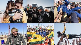 Saudo Arabijos dienoraštis: nesuvaidintos lietuvių emocijos Dakaro finiše nustelbė visus konkurentus