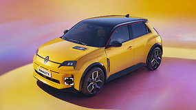 Ženevos automobilių paroda: elektromobilis Renault 5 E TECH