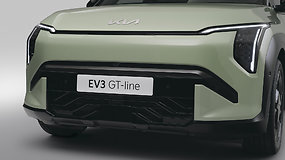 KIA EV3 – nedidelis, bet laukiamas elektromobilis masiniam vartotojui