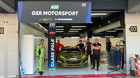 Lietuvių iš GSR Motorsport triumfas Barselonos 24h lenktynių kvalifikacijoje