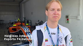 Esporto F4 atstovas Haroldas Jotautas:kvalifikacija nuvylė, bet lieku optimistas, turiu strategiją varžyboms