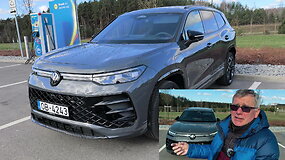 &bdquo;Volkswagen Tayron&ldquo; įkraunamas hibridas, keičiantis taisykles: kiek nuvažiuos vien elektra?