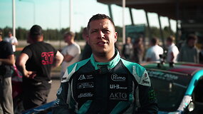 Benediktas Čirba laimėjo drifto Baltijos &scaron;alių etapą Estijoje