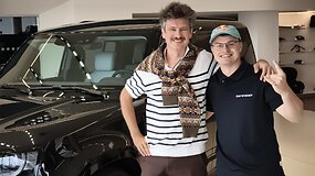 Rokas Baciu&scaron;ka į Tauragę grįžo su &bdquo;Defender&ldquo;