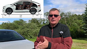 Naujas elektromobilis &bdquo;&Scaron;koda Enyaq Coupe&ldquo;: kas jame beveik prabangu, o kur atsilieka nuo &bdquo;Audi&ldquo; ar &bdquo;Volkswagen&ldquo;?