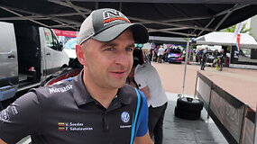 Ko užvalgo Vytautas &Scaron;vedas, kad gerai važiuotų Jusema Rally Ukmergė?