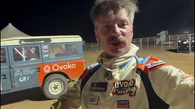 Karolis Rai&scaron;ys į Dakaro automobilį įsidėjo net dvi sekimo ir kontrolės įrangas