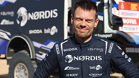 Vaidotas Žala &scaron;viečia kaip Saudo Arabijos saulė: kaltos atostogos su Gabriele ar patobulintas Dakaro sunkvežimis?