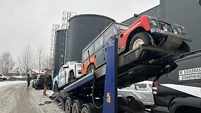 Pamatykite: kodėl Dakaras Karolio Rai&scaron;io &bdquo;Defenderiui&ldquo; prasidėjo dar Lietuvoje?