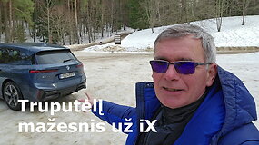Lietuvoje pristatytas elektrinis BMW iX3