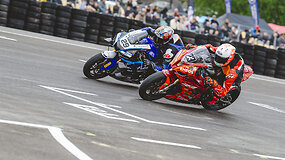 250 km/val/: Lietuvos ir Baltijos &scaron;alių motociklų plento žiedo etapas Nemuno žiede