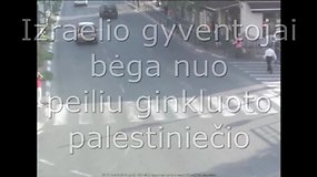 Palestinietis Izraelyje peiliu subadė 3 žmones