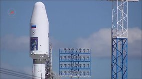 Rusija paleido raketą iš naujojo kosmodromo