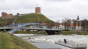 Ledonešis Neries krantinę pavertė neatpažįstama