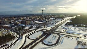 Vilniaus vakarinis aplinkkelis i&scaron; auk&scaron;tai