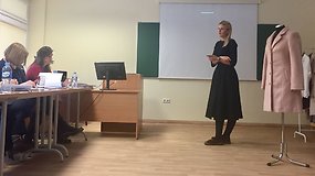 Greta Kildišienė Vilniaus kolegijoje gynėsi baigiamąjį darbą