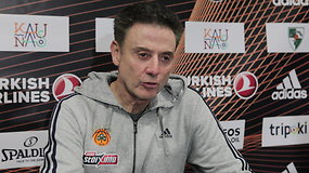 „Panathinaikos“ treneris Rickas Pitino: „Jei turėčiau 13 tokių žaidėjų kaip Lukas Lekavičius būčiau labai laimingas“