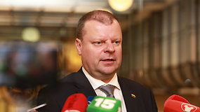 Kaune apsilankęs S.Skvernelis: apie paramą prezidento rinkimuose su M.Matijošaičiu nekalbėjome